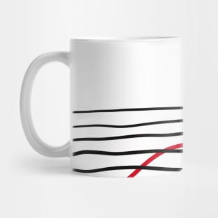 Stand Out Between The Lines Mug